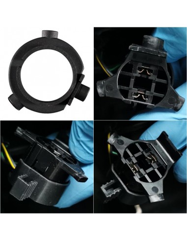 Adaptor bec LED H7 soclu far auto Hyundai Santa Fe, an 2014 - AZSHOP.ro