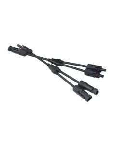 Set conectori, mufe MC4 1 la 2Y branch, bifurcati 1000V DC 30A pt. conductor, cablu solar de 4-6 mm panouri fotovoltaice 2