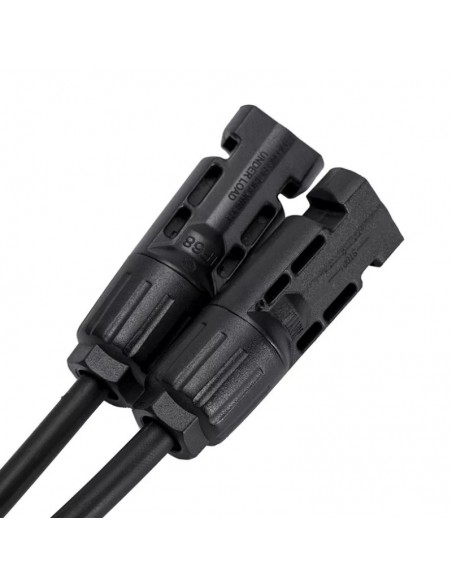 Set conectori, mufe MC4 1 la 2Y branch, bifurcati 1000V DC 30A pt. conductor, cablu solar de 4-6 mm panouri fotovoltaice