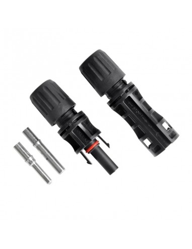 Set conectori solari, mufe MC4 1500V DC 30A mama si tata pentru conductori, cabluri solare de 4-6 mm pentru panouri fotovoltaice