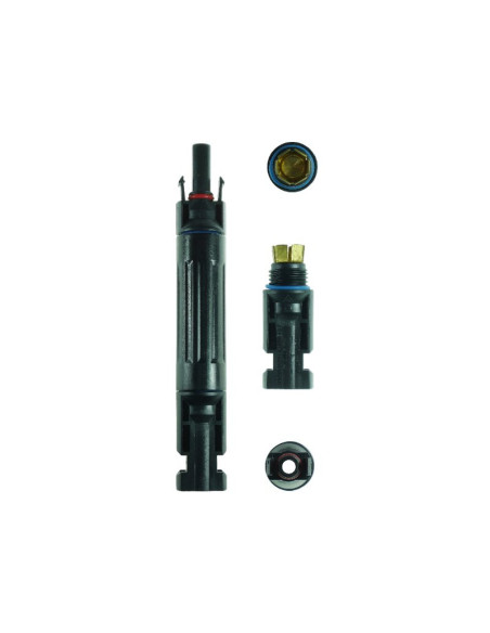 Conector tip MC4 cu Siguranta 1000V DC 30A pt. conductori, cabluri solare de 4-6 mm, panouri fotovoltaice